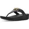Fitflop Lulu Square-chain Leather Toe-post Sandals SandaliDonna | Infradito casual estive comode con suola in gomma antiscivolo