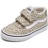 Vans Brooklyn Mid V, Tortora Leopardata