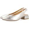 GIOSEPPO Ballerine Scarpe Senza Tacco in Pelle Color Oro per Donna OBROVAC