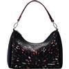 Desigual Borsa a tracolla, comoda, pratica e capiente dal design minimal e versatile. Dispone di un ampio scomparto principale chiuso con zip, una tsca interna con zip ed una tracolla removibile e reg
