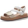 Tamaris Comfort sandali da donna bassi in pelle con chiusura a strappo
