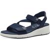 Tamaris Comfort Sandali da Donna Bassi con Chiusura a Strappo Vegani