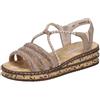 Rieker 62977 Sandali con zeppa Donna