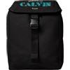 Calvin Klein - Graphic Flap Backpack Lv04d3446g, Zaino Uomo