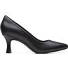 Clarks Originals Kataleyna Gem, Shoe Unisex-Adulto, Pelle Nera, 36 EU