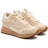 GIOSEPPO Sneakers Pelle con Zeppa in Rafia Harding