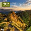 Ackermann Kunstverlag Alpen Broschürenkalender 2026 - 30x30 - Art12 | Bildgewaltiger Berge-Kalender im schlanken Hochformat (aufgeklappt 30x60 cm) | Eintrage-Kalendarium