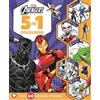 Autumn Publishing Marvel Avengers: 5 in 1 Colouring: An epic colouring and sticker adventure