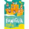 Demetra Calendario della famiglia 2026 da parete (26,5 X 38,5 cm)