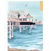 Ars Edition GmbH myNOTES Papeterie: Notizheft Simply, Katy - Brighton Pier: Heft liniert A5, für Notizen und gute Ideen unterwegs