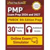 Test Prep Books PMP Exam Prep 2026 and 2027: PMBOK 8th Edition Study Guide Book + 30 Practice Tests + Online Exam Simulator: [Updated for the New Outline]