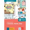 Klett Sprachen GmbH 4 Zimmer, Küche, Bad: Wohnungssuche, Umug und Zusammenleben. Buch + Online-Angebot