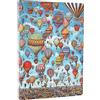 Orion 2026 Balloon Festival (Pierre the Maze Detective) Midi 12-month Day-at-a-Time Softcover Flexi Dayplanner 2026 (Elastic Band Closure)