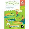 Hatier Cahier de Français 4e