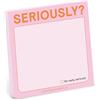 Knock Knock Sticky Note: Seriously?: Pastel Edition