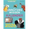 Bassermann Verlag Unnützes Wissen Kalender 2026. Der beliebte, aber überflüssige Abreißkalender: Skurrile Fakten, die kein Mensch braucht
