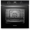 Respekta Forno da incasso in vetro/10 modalità di cottura/timer LED/controllo tattile/volume 73 litri/pulsanti a scomparsa/A+ / nero / AB701-19