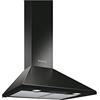 Smeg KSED65NEE afzuigkap Muurmontage Zwart 600 m³/uur B