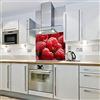 Cube Print and Display Raspberries Large - Vetro da cucina stampato Splashback (900 W x 750 h)
