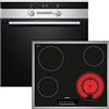 Siemens Forno in Acciaio Inox + Siemens ET645NF17 - Piano Cottura In Vetro Ceramica, classe di efficienza energetica: A
