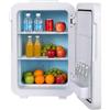 MIKIYUEER Mini frigorifero portatile da 20 l, con display a LED, pannello touch, 2 ripiani | 2 ripiani, silenzioso, 40-50 dB, per auto, ufficio, campeggio, viaggi, bevande, cosmetici, medicinali