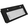 Rosieres RHG580/1PN cappa aspirante 606,4 m³/h Integrato Nero B