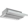 Indomita Cappa sottopensile Tecnowind Slim90 colore grigio con frontalino inox estraibile classe D