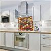 Cube Print and Display Ciotole per spezie, in vetro stampato da cucina, 900 x 750 h.