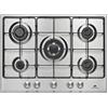 Continental Edison Table 5 foyers CONTINENTAL EDISON - Gaz dont 1 triple couronne inox