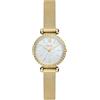 Fossil Tillie Mini BQ3898 - Orologio a tre lancette in acciaio inossidabile dorato, Oro, BQ3898-AMZUK
