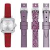 TISSOT Orologio Analogico al Quarzo Svizzero da Donna con Cinturino in Pelle T0581091603600