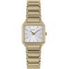 Breil, Collezione The B, Orologio Donna Solo Tempo con Bracciale e Cassa Squadrata in Acciaio Lucido, Resistente all'Acqua, Quadrante con Effetto Sunray, Movimento al Quarzo TMI VJ20, Cassa 27 x 26 mm