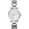 Fossil Orologio Carlie da donna, Movimento al quarzo a tre lancette in tonalità argento con cinturino in acciaio inossidabile