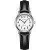 CIVO Orologio Donna Piccolo Analogico: Numeri Grandi Cinturino in Pelle Morbida Quadrante Ad Alto Contrasto - Perfetto per Donne con Polso Fino Anziane che Vogliono Leggere l'Ora Senza Sforzo