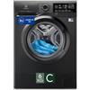Electrolux EW6SBLACK Lavatrice Slim a Carica Frontale PerfectCare 600 con SensiCare System, 6 kg, Classe C, Argento Scuro [Classe di efficienza energetica C]