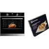Electrolux Serie 700 Forno da Incasso a Vapore Multifunzione, Capacità 72 l, LOC5H40X2, Classe A & E9OHPS1 Set Pizza con Pietra refrattaria