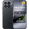 XIAOMI POCO F9 Pro, Smartphone 12+256GB, Nero, Batteria 6330mAh, HyperCharge 100W | Snapdragon® 8 Elite Gen 5 V Series, VisionBoost D8, Display AMOLED Ultra-luminoso da 6,59" a 185Hz, Fotocamera OIS AI 200MP