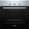 Bosch HBF011BR0 Serie 2 Forno multifunzione Acciaio inox | Forno multifunzione da incasso per cucinare fino a 3 livelli contemporaneamente