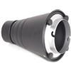 DynaSun SPT-EC XXL Parabola Riflettore Conico Luce Concentrato Snoot per Flash Elinchrom con di Griglia a nido D'ape e 4 Filtri colorati