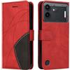 XINNI Cover per Nothing Phone (4b) Case | Cellulare Custodia Libro Antiurto in Flip Pelle PU/TPU, Portafoglio Flip Magnetica
