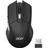 Acer Mouse Wireless Ergonomico, 4000 DPI, 5 Livelli, Mouse Ambidestro per Mano Sinistra e Destra, Ricevitore USB 2.4GHz, 6 Pulsanti, Indicatore Batteria, Mouse Senza Fili per Laptop, PC, Desktop
