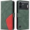 XINNI Cover per Nothing Phone (4b) Case | Cellulare Custodia Libro Antiurto in Flip Pelle PU/TPU, Portafoglio Flip Magnetica
