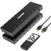 OseTub Switch HDMI 7 in 1, uscita 4K a 60Hz, 7 porte, supporta HDR e HDCP 2.2 e 3D completo, compatibile con Nintendo Switch, Xbox PS5/4, Fire Stick, Roku, Apple TV