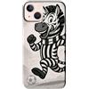 PhoneThrone - Cover Personalizzate con Grafiche Uniche Standard in Vari Temi per Iphone, Honor, Samsung, Altri, Custodia Cover Idea Regalo (SAMSUNG A14 4G/5G, Bianconeri)