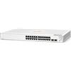Aruba a Hewlett Packard Enterprise compa HPE Aruba Networking Aruba Instant On 1830 24G 2SFP Gestito L2 Gigabit Ethernet [10/100/1000] 1U (HPE Networking Instant On 1830 24G 2SFP Switch - Switch - smart - 24 x 10/100/1000 + 2 x Gigabit SFP