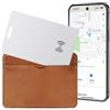 Lizoak Wallet tracker android,1.6 mm ultra sottile tracker karte android,Ricaricabile senza cavo,IP68 impermeabile Compatibile con Google ''Trova il mio dispositivo'' per rimorchi per bagagli,cellulari,Pass