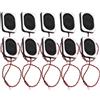 YEHEI 10 Pezzi 8 Ohm 2 W Altoparlante a Cavità Quadrata Piccola Cavità Altoparlante per Computer Portatile 3525 Altoparlante Scatola Ultra-Sottile