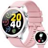 Fempoin 2026 Smartwatch Uomo Donna, Orologio Digitale con 100+Sport, 1.43 HD AMOLED Orologio Smartwatch con Chiamate e Whatsapp, SpO2/Sonno/Cardiofrequenzimetro, IP68 Impermeabile Smart Watch per iOS Android