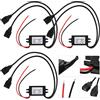 Weewooday 3 Convertitori DC Regolatore di Tensione da 12V a 5V 3A 15W Modulo Convertitore Buck DC Regolatore di Voltaggio Ridotto da DC a DC Adattatore di Potenza per Auto (Doppia Interfaccia USB)