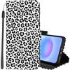 Lonrapa Cover per Samsung Galaxy A57 5G Custodia in PU Pelle Portafoglio per Galaxy A57 5G Fiori Colorati Motivo a Libro Flip Caso con Magnetica TPU Antiurto Protettiva Cover - Leopardo